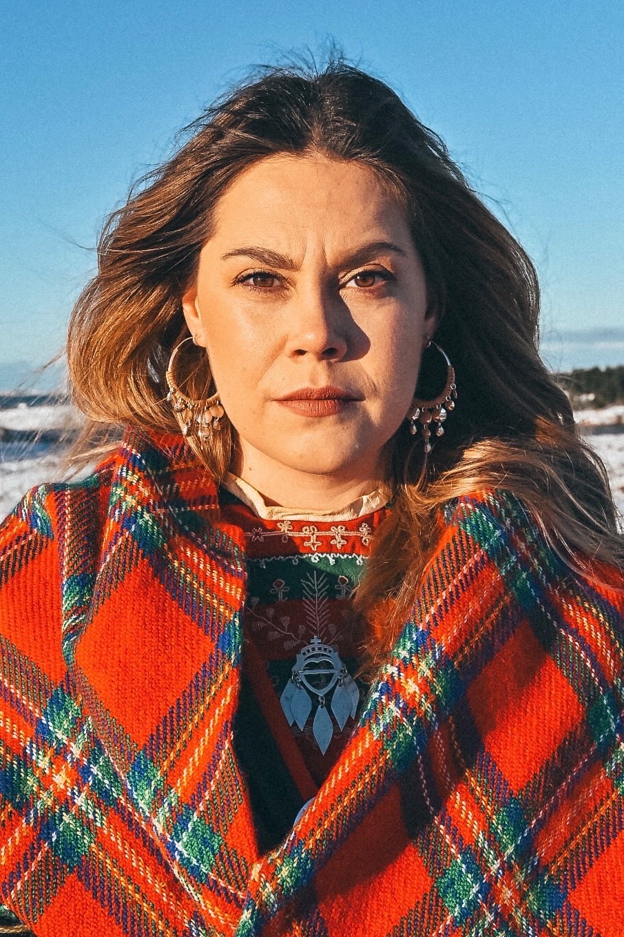 Vinnaren av sångdelen i Sámi Grand Prix 2024 Cecilia Dyrøy (By Cecilia)